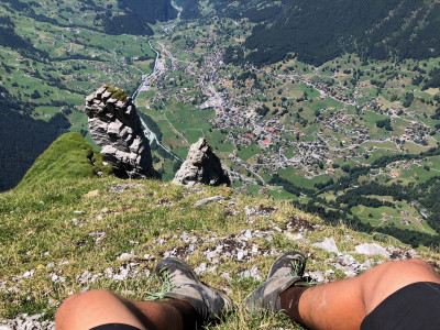 Grindelwald von oben